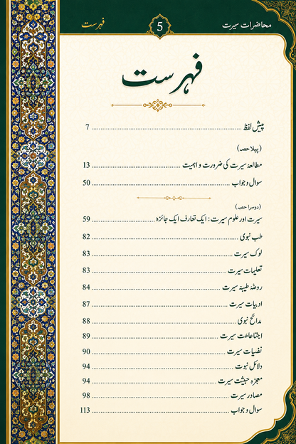محاضراتِ سیرت | A Comprehensive Collection of Lectures on the Life of Prophet Muhammad ﷺ