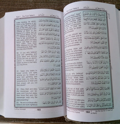 The Holy Qur'an – Arabic Text with English Translation by Maulana Abdul Majid Daryabadi (Hardcover)